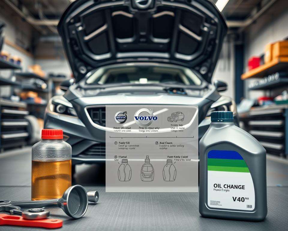 volvo v40 wymiana oleju krok po kroku