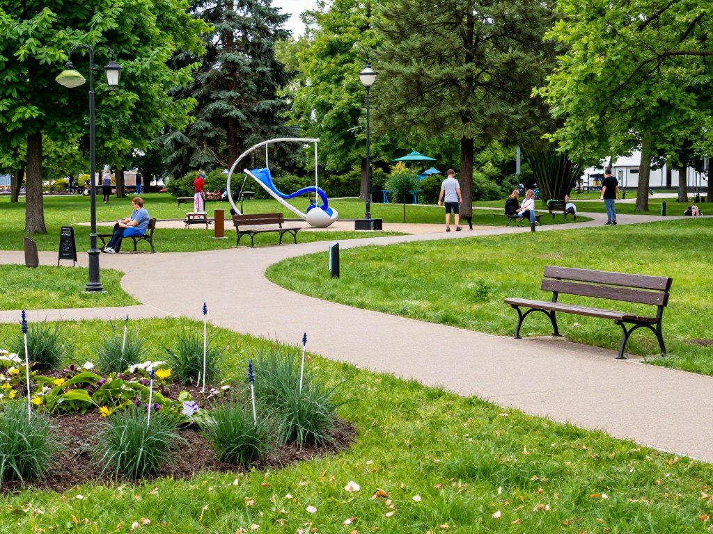 Park Miejski w Koluszkach - miejsce rekreacji w powiecie łódzkim wschodnim z rejestracją ELW Park Miejski w Koluszkach - miejsce rekreacji w powiecie łódzkim wschodnim z rejestracją ELW