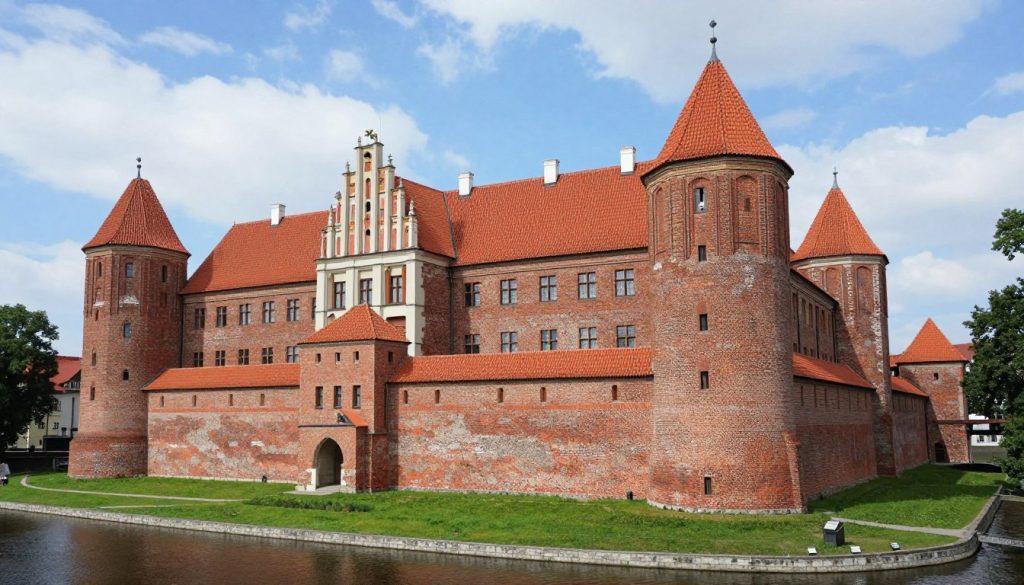Zamek biskupów warmińskich w Lidzbarku Warmińskim - główna atrakcja powiatu NLI Zamek biskupów warmińskich w Lidzbarku Warmińskim - główna atrakcja powiatu NLI
